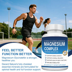 Close-up of magnesium citrate and malate for absorption