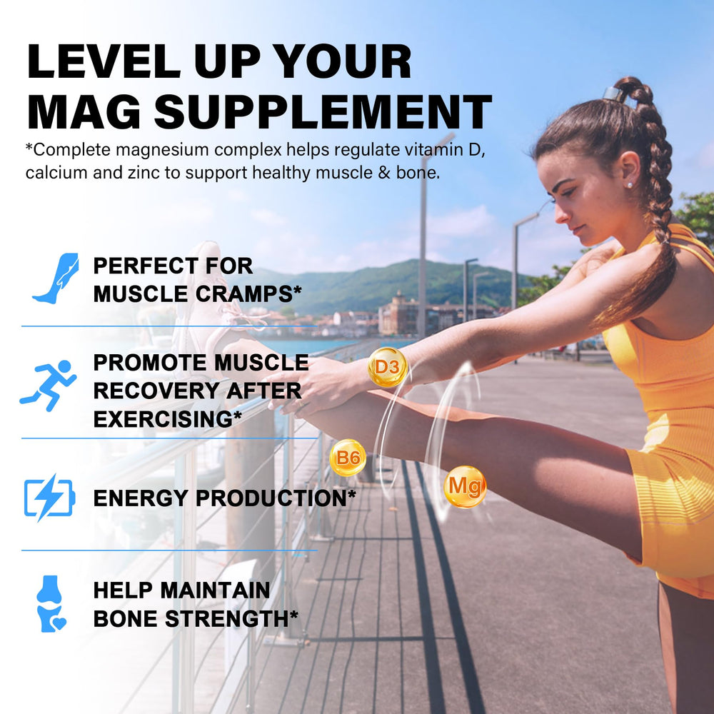 Calm, sleep and mood support with magnesium complex
