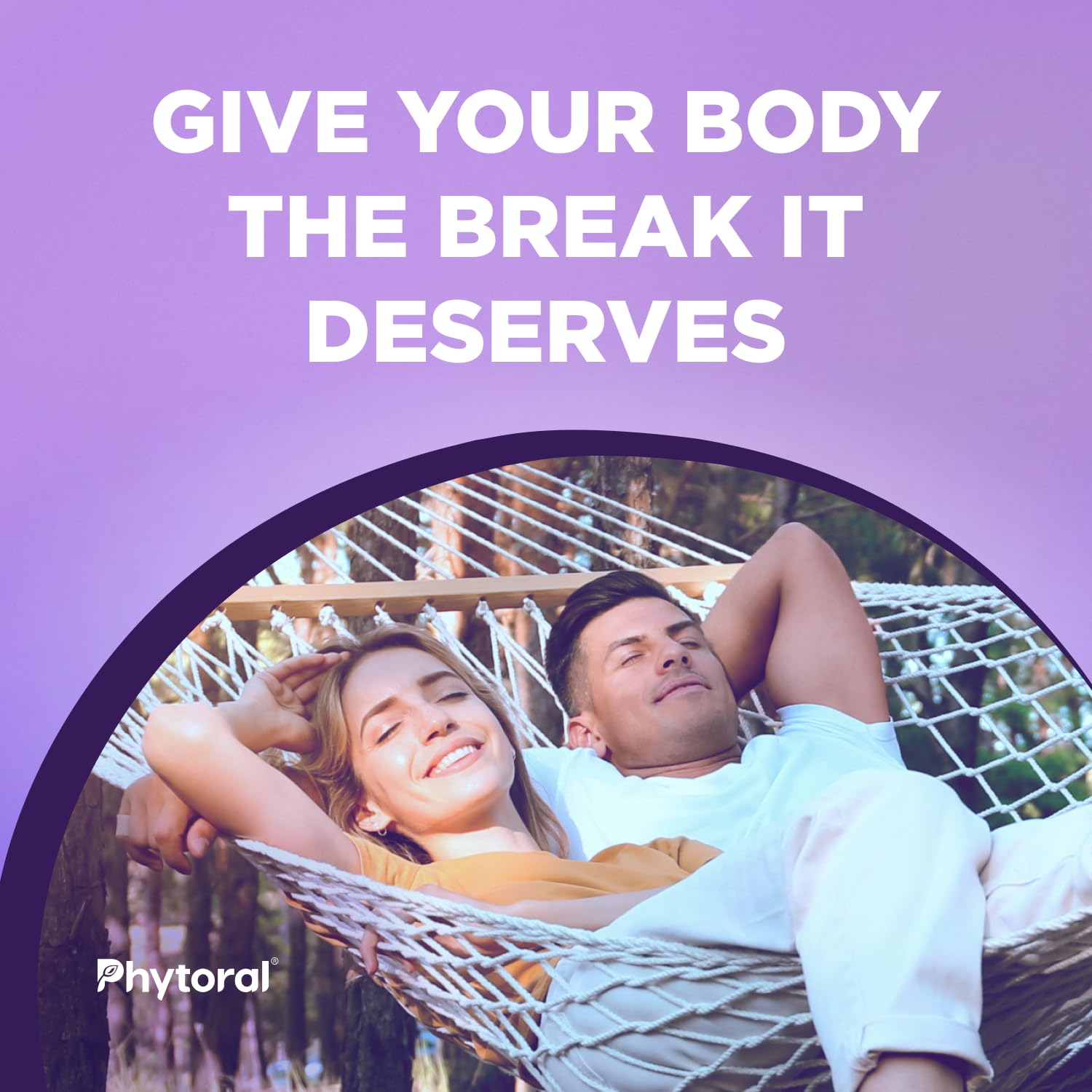 Relaxed lifestyle image representing relaxation benefits from magnesium supplement