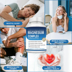 Active person benefiting from magnesium energy and recovery