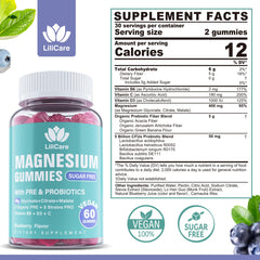 Triple magnesium blend: glycinate, citrate, and malate for absorption