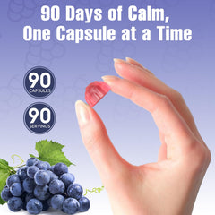 Grape-flavored gummy close-up