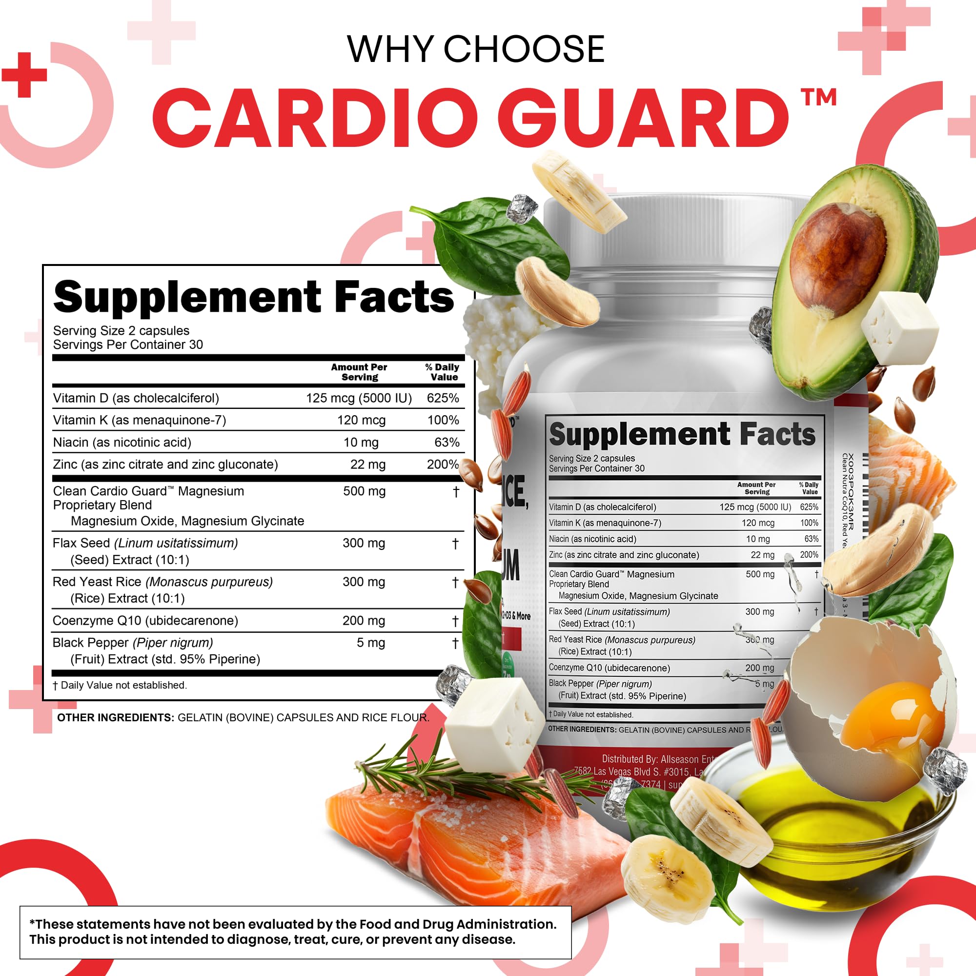 Magnesium complex capsules