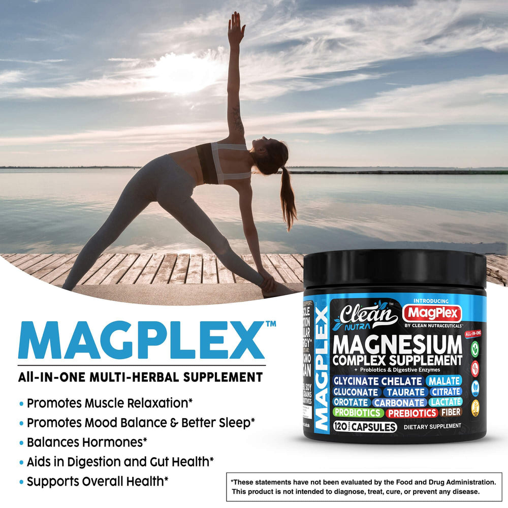 Digestive enzymes and probiotics in magnesium formula