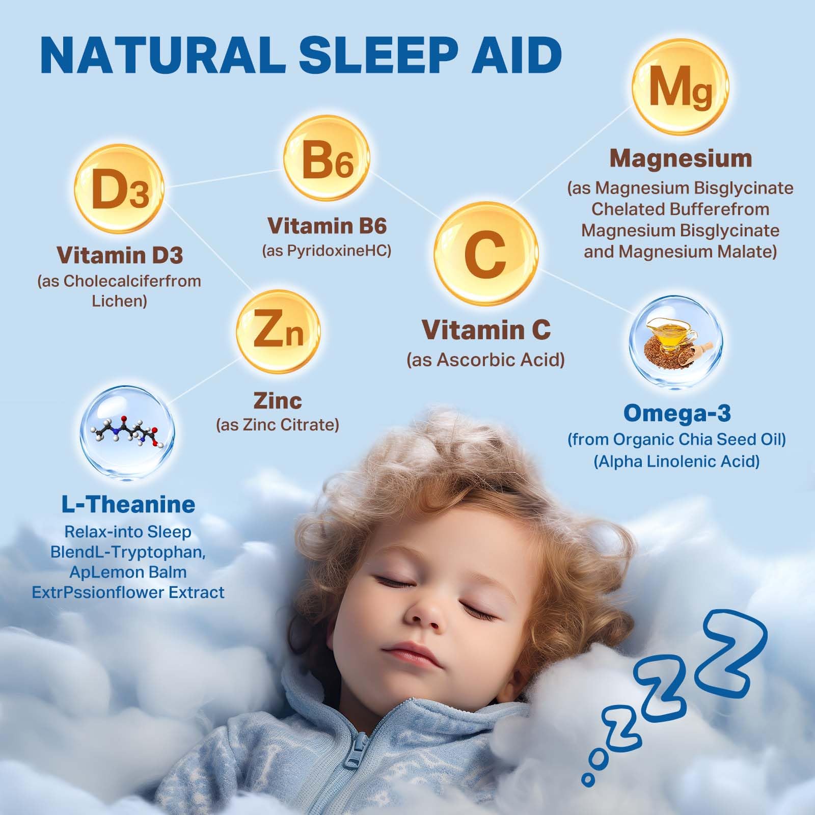 Calcium, Zinc and Vitamin D3 for bones and immune health