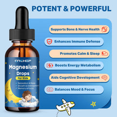 Liquid magnesium glycinate drops for kids