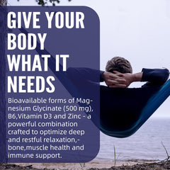 Infographic-style image illustrating time-release magnesium delivery