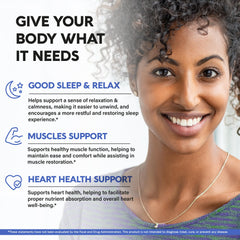 Magnesium Glycinate 500 mg capsules close-up