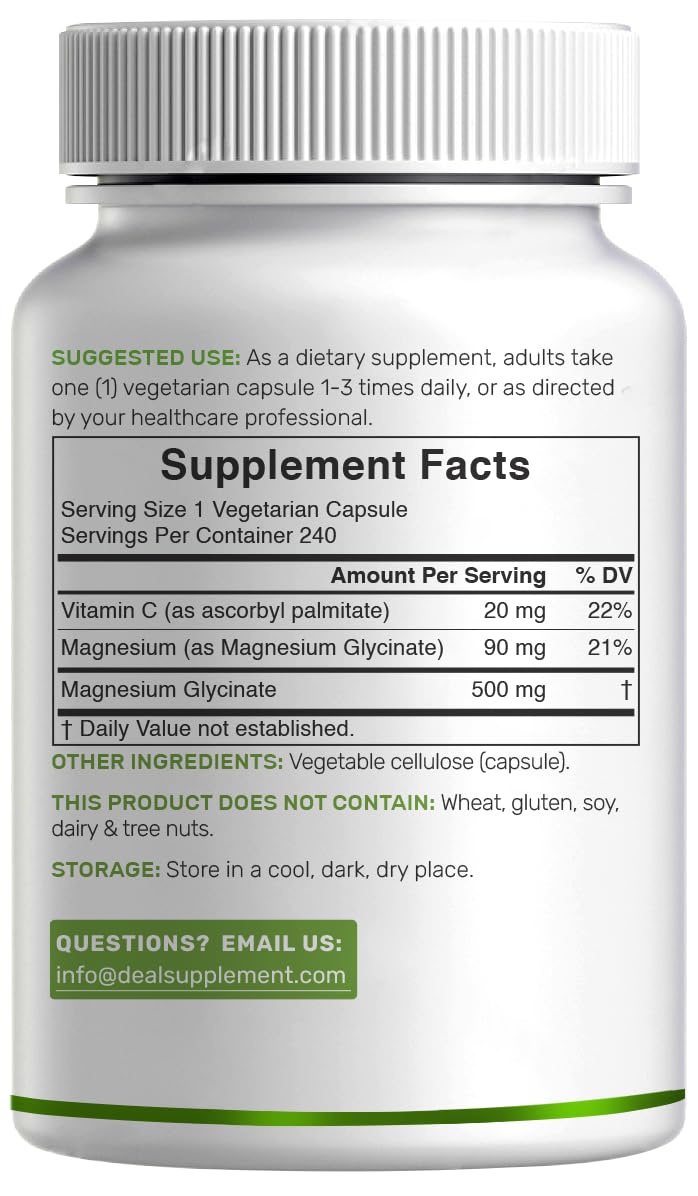 Illustration of magnesium glycinate supporting sleep and relaxation