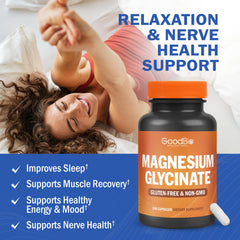 Close-up of Magnesium Glycinate capsules