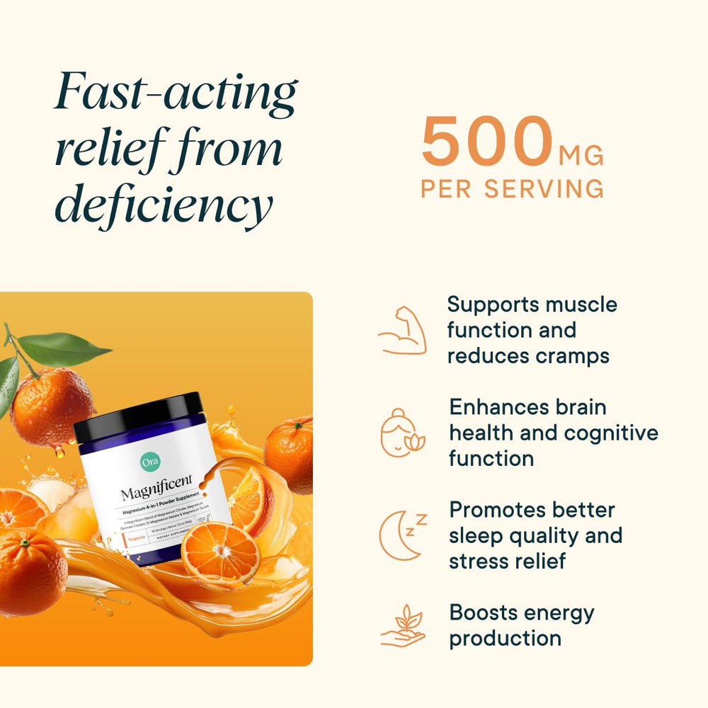 Close-up of magnesium glycinate chelate form
