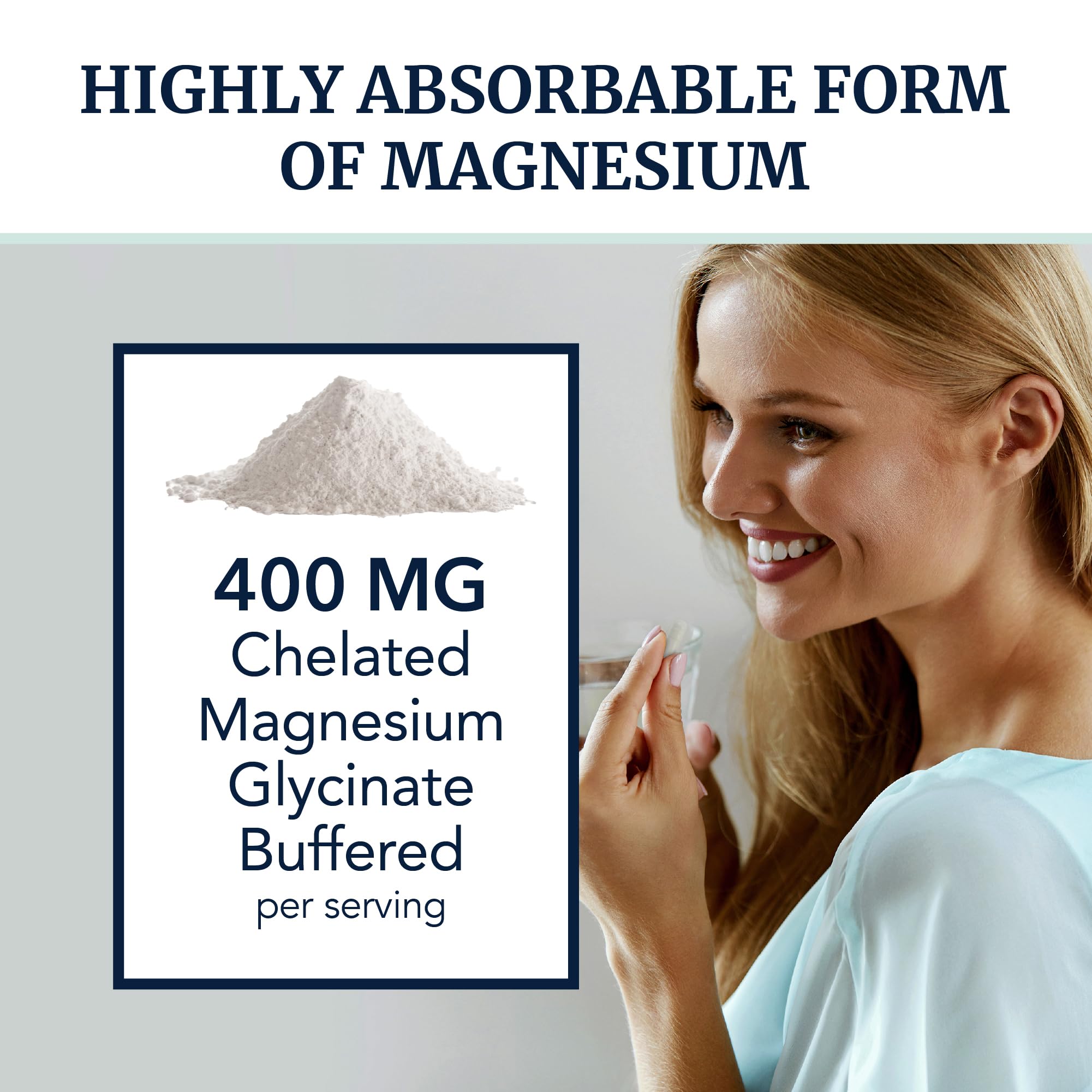 Chelated Magnesium Glycinate capsules 400mg