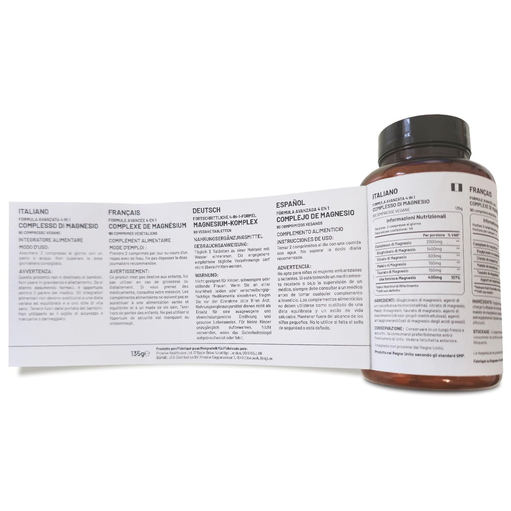 Manufactured under GMP, non-GMO, gluten-free