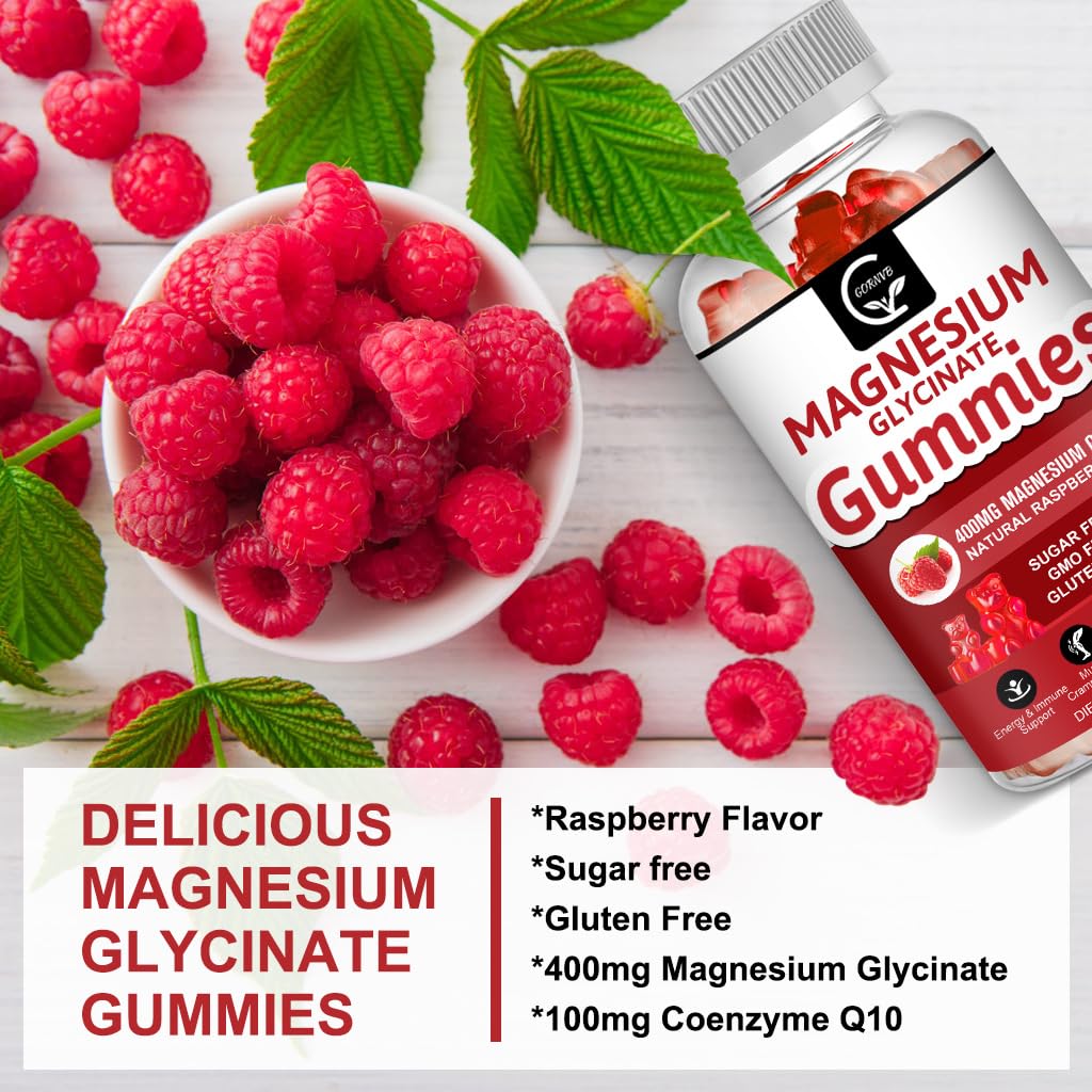 Ingredients and label highlighting magnesium and CoQ10