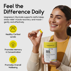 Nutrition label highlighting 400mg magnesium per gummy