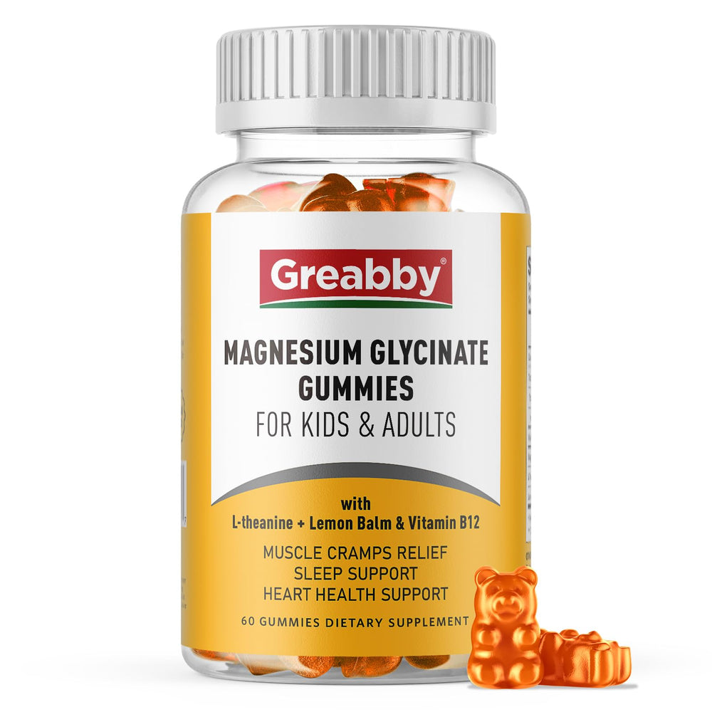 Bottle of Magnesium Glycinate Gummies 60 Count