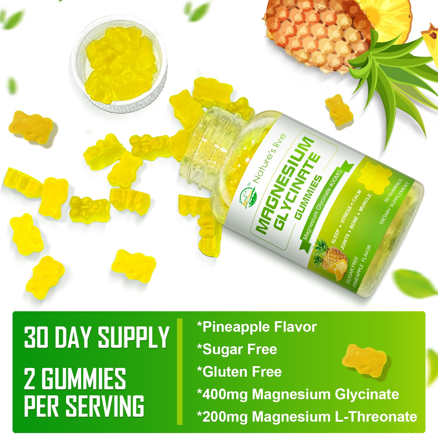 Adults seeking calm mood, sleep support and muscle health