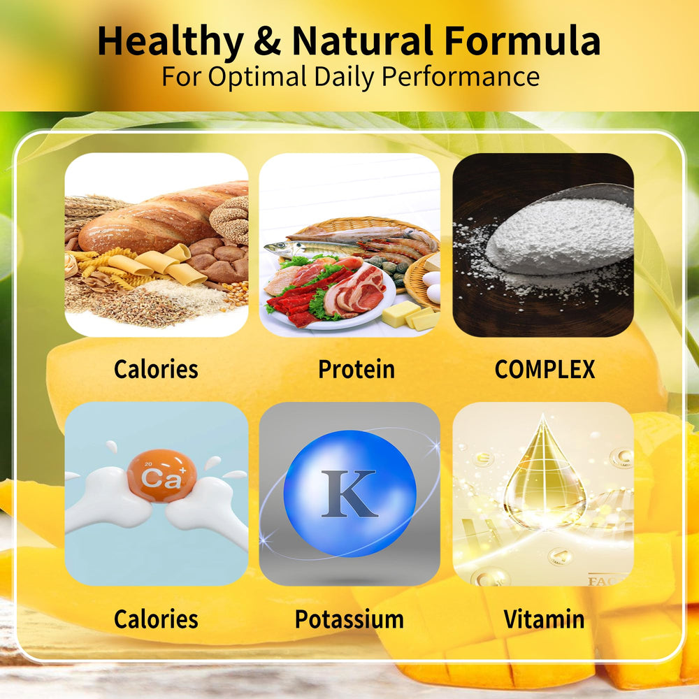 Family-friendly Mango Pineapple Gummies bottle in kitchen setting