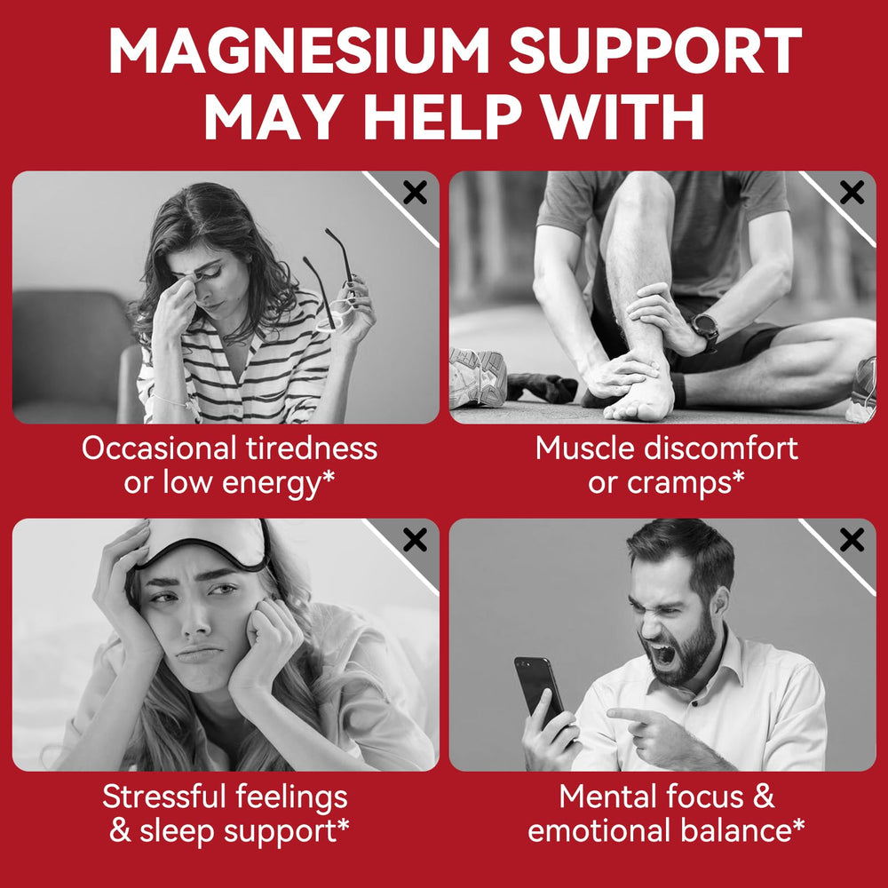 Gluten-free magnesium glycinate gummies