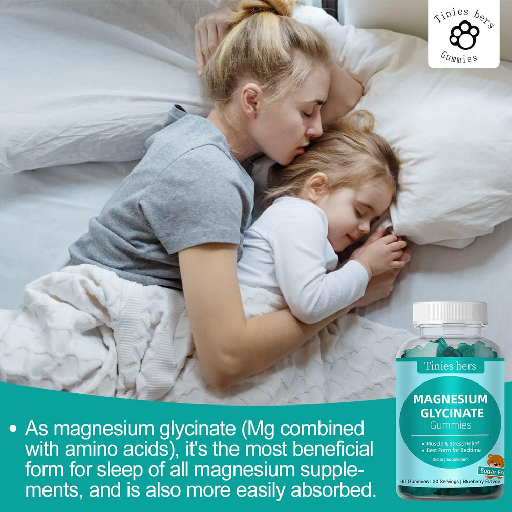 Bottle labeled No Melatonin with magnesium glycinate