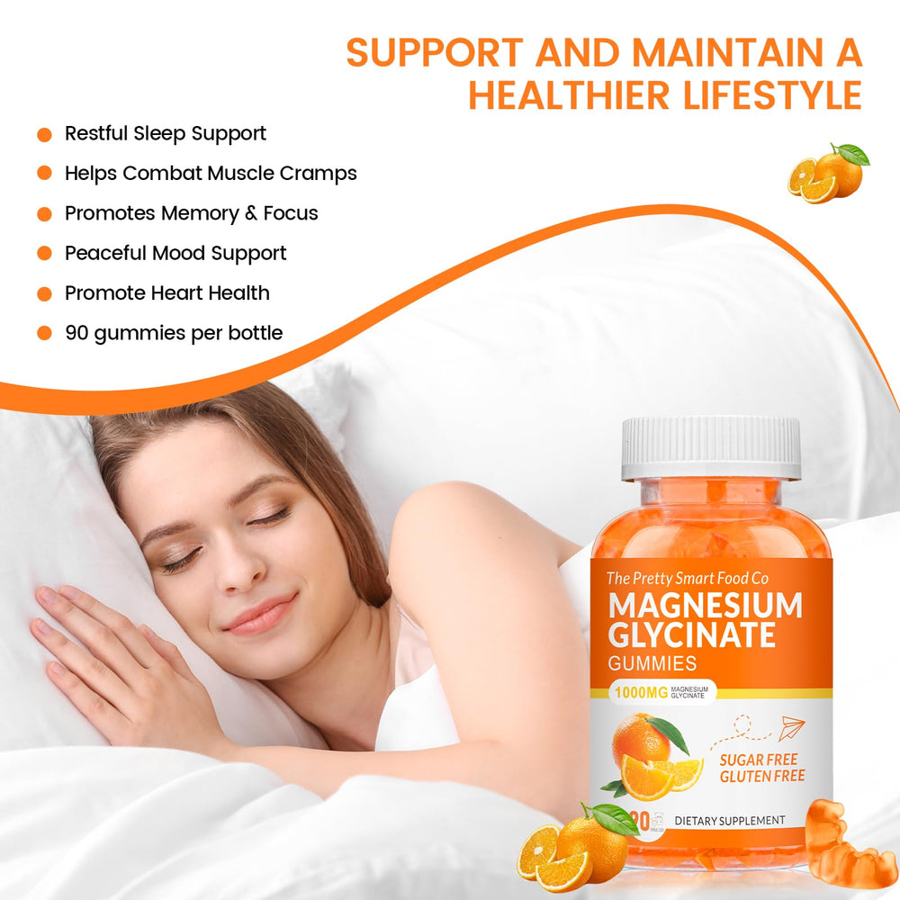 Gummies with orange slice illustration