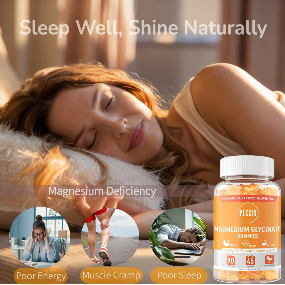 Supplement facts showing magnesium glycinate and L-threonate