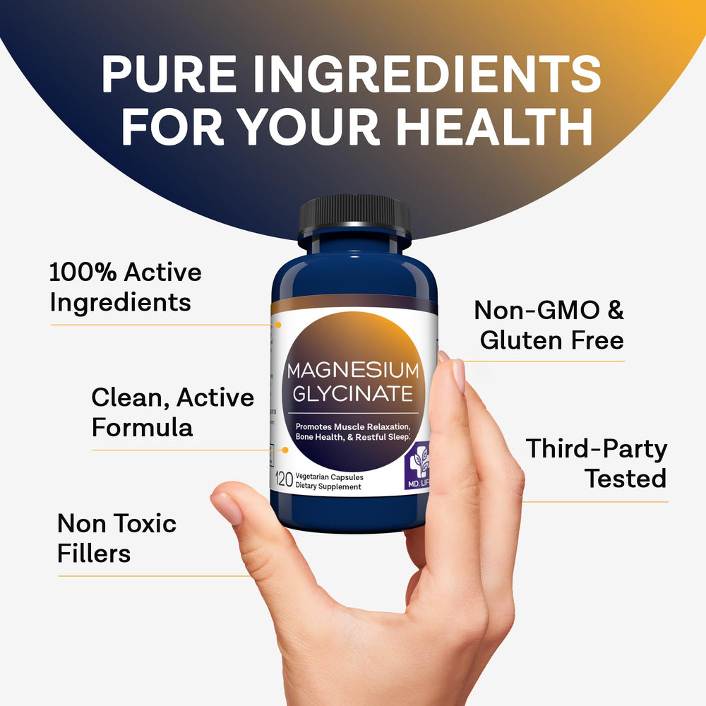 Highly absorbable magnesium glycinate formula