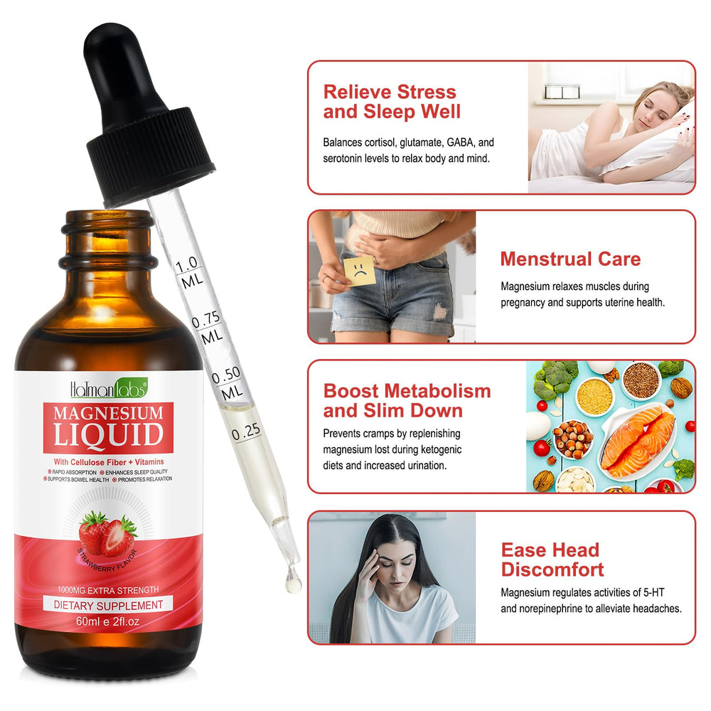 Ingredients showing magnesium glycinate, vitamin D, B6, C and zinc