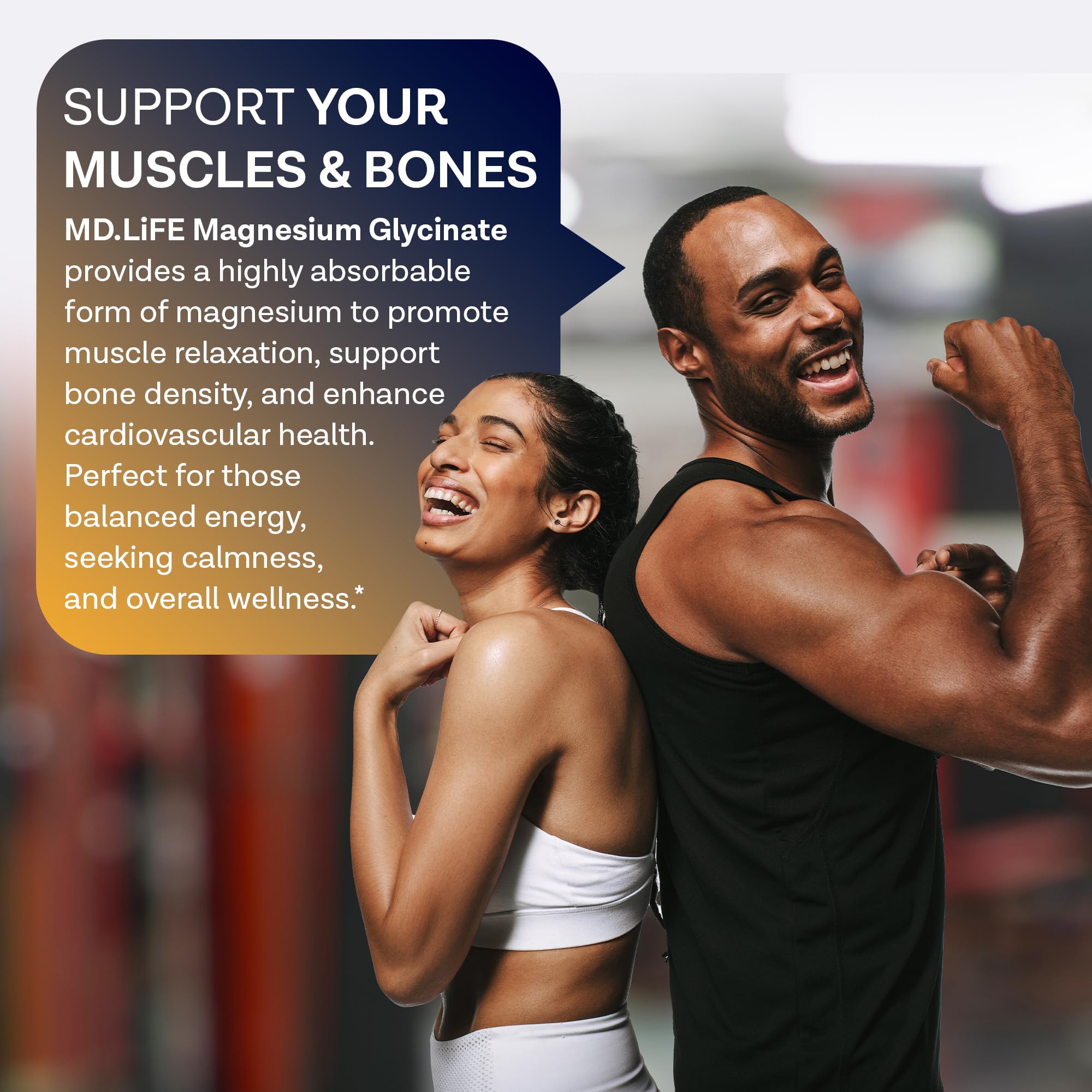 Magnesium glycinate for muscle recovery