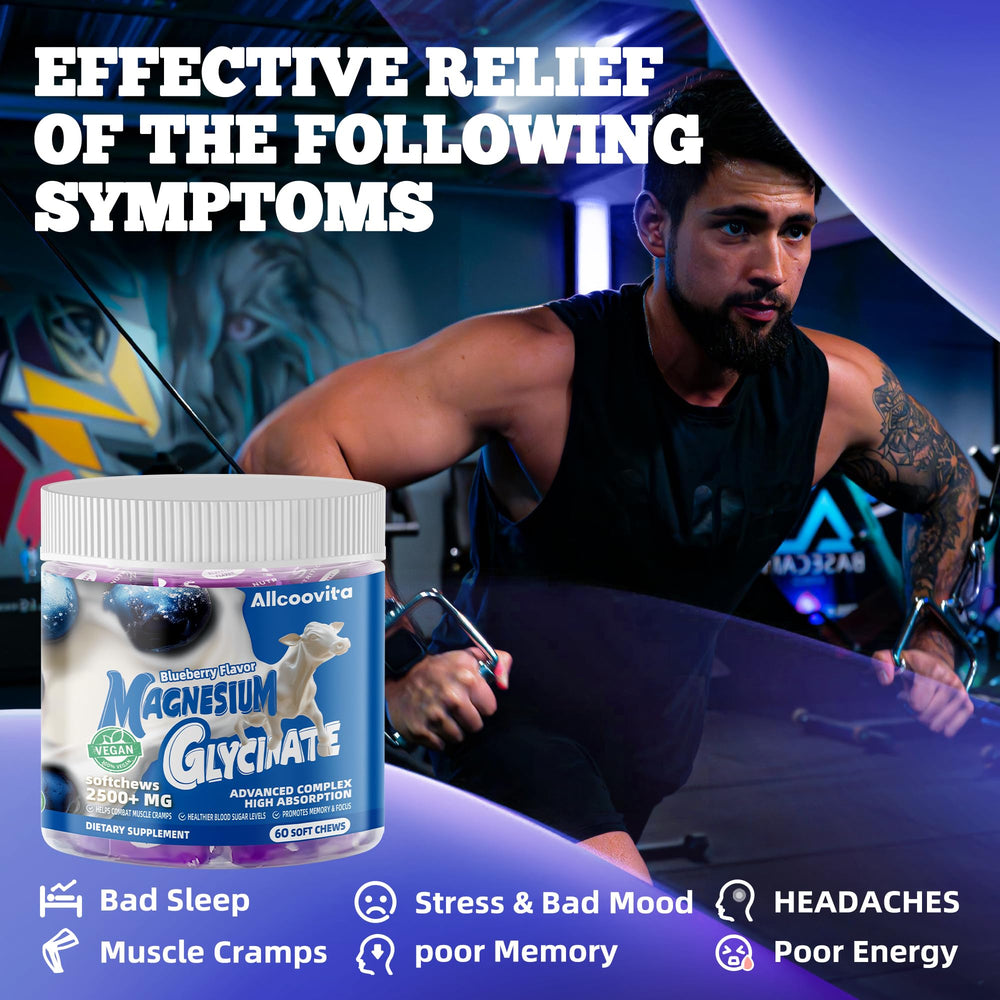 Product packaging for Magnesium Glycinate Soft Chews