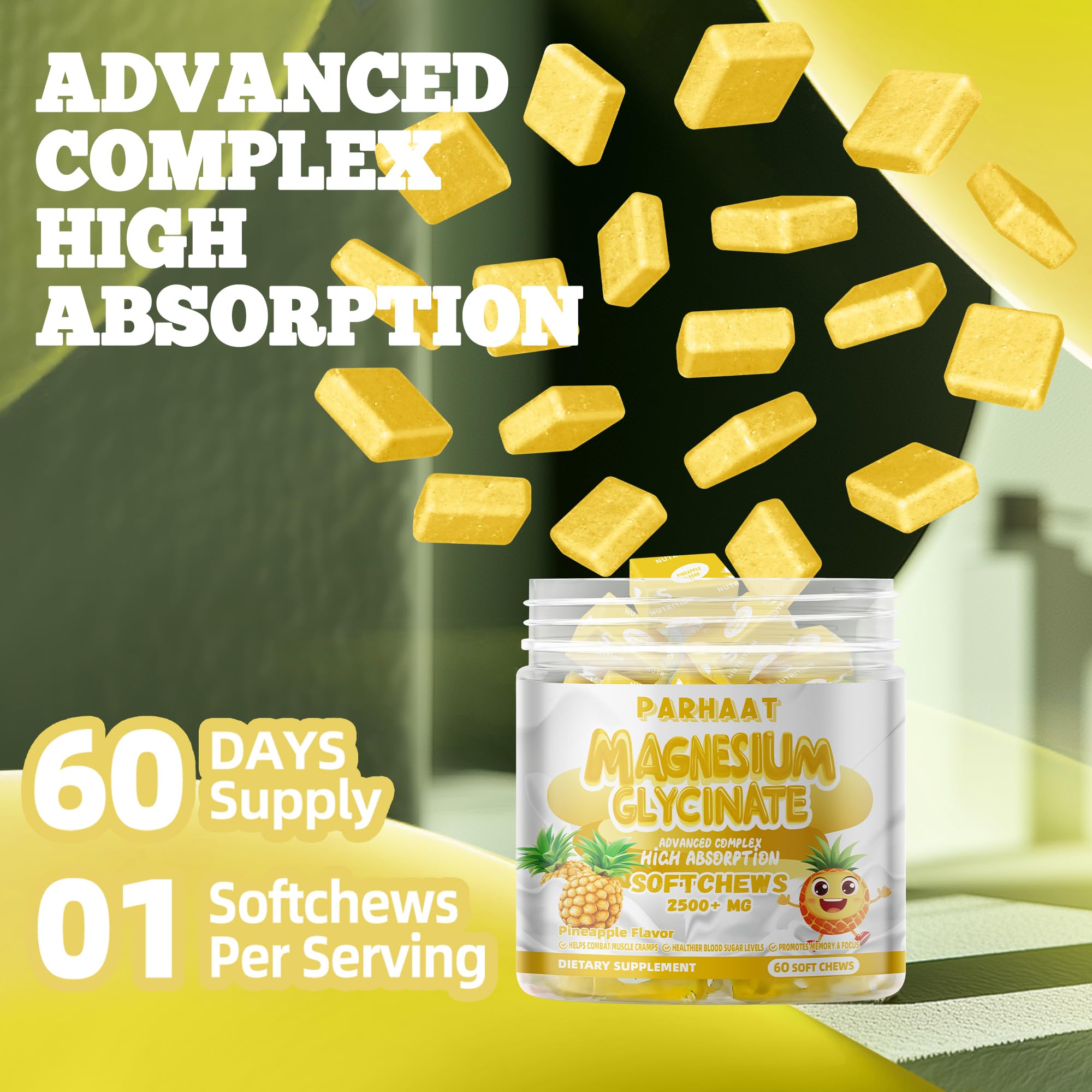 On-the-go individual taking a chew