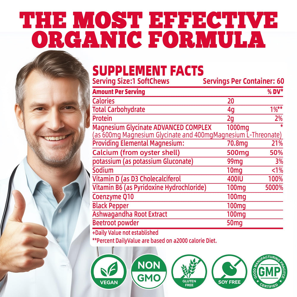 Lifestyle image depicting calm and restful night with chews