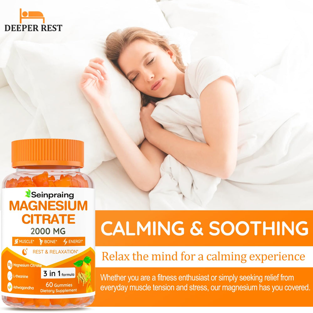 Close-up of a magnesium gummy showing texture