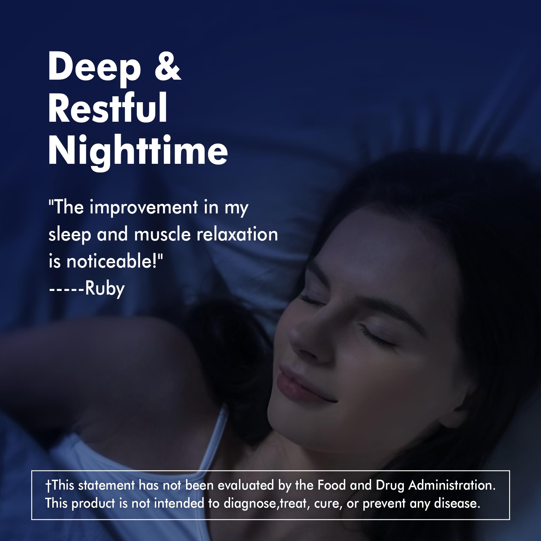 Sugar-free blueberry flavor magnesium gummies