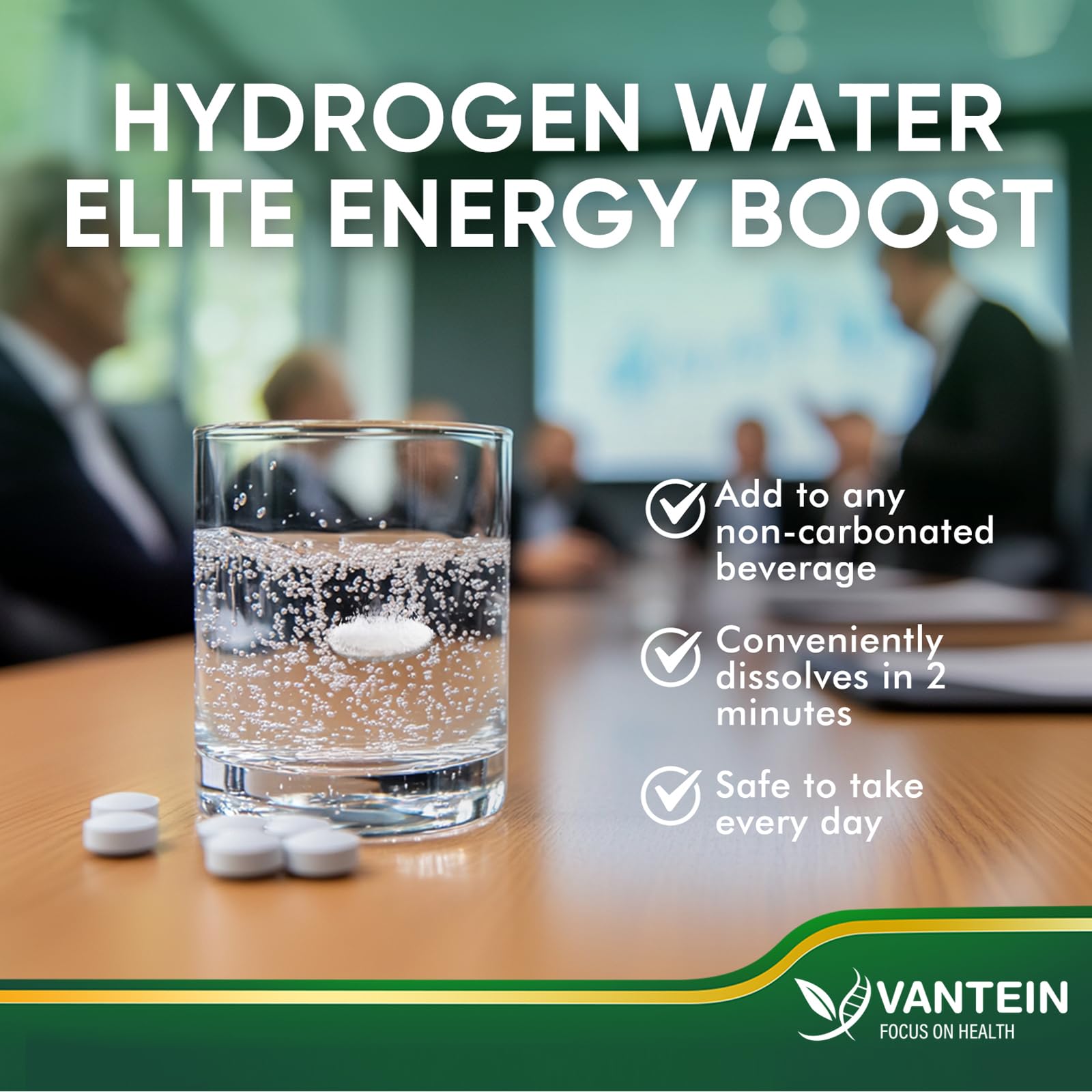 Graphic illustrating antioxidants, magnesium and hydrogen