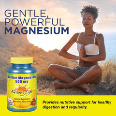 Gentle magnesium hydroxide for digestive support