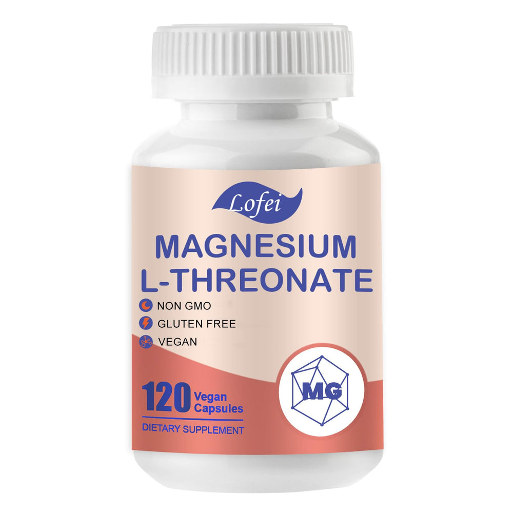 Hero image: Magnesium L-Threonate 120-capsule bottle