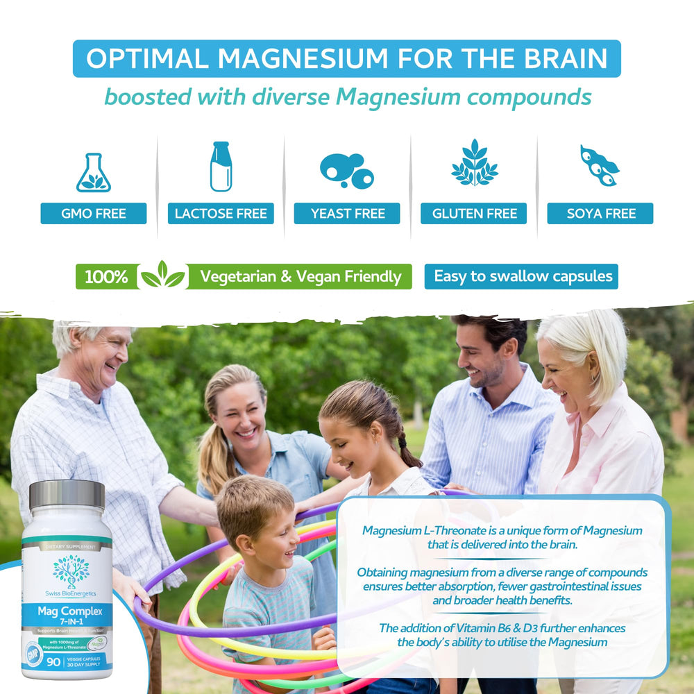 Vegan and UK-made magnesium supplement label