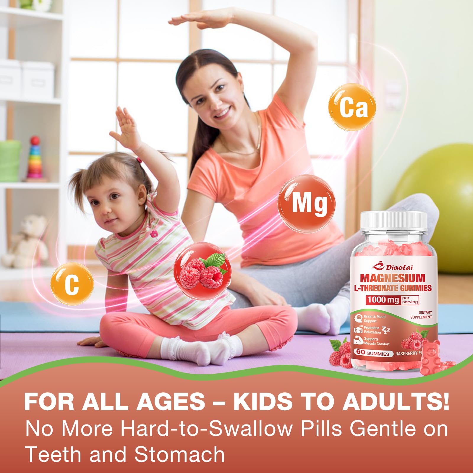 Close-up of raspberry-flavored gummies showing texture and color