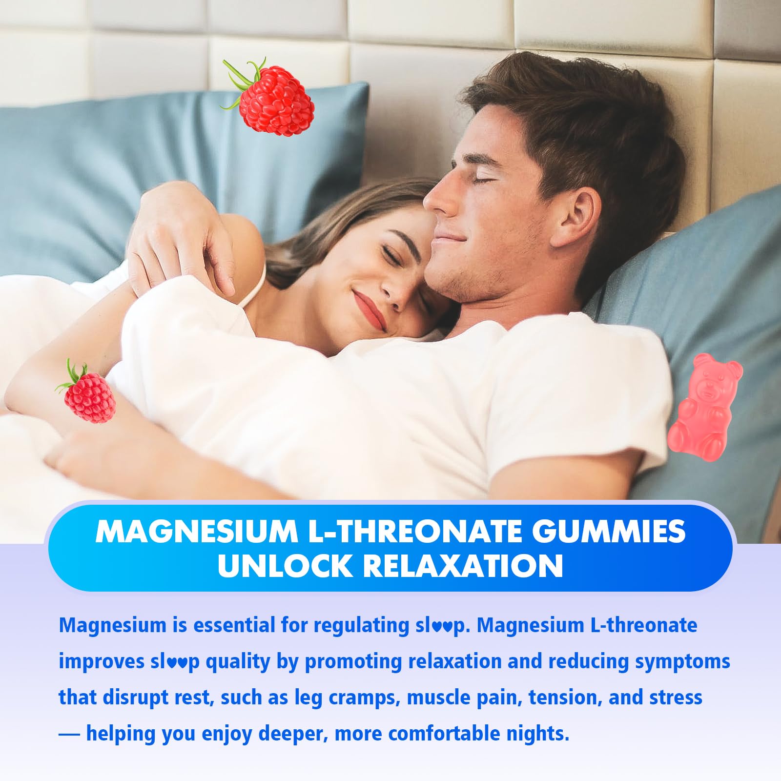 Close-up of a single gummy showing texture