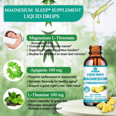 Theanine and Apigenin supplement ingredients illustration