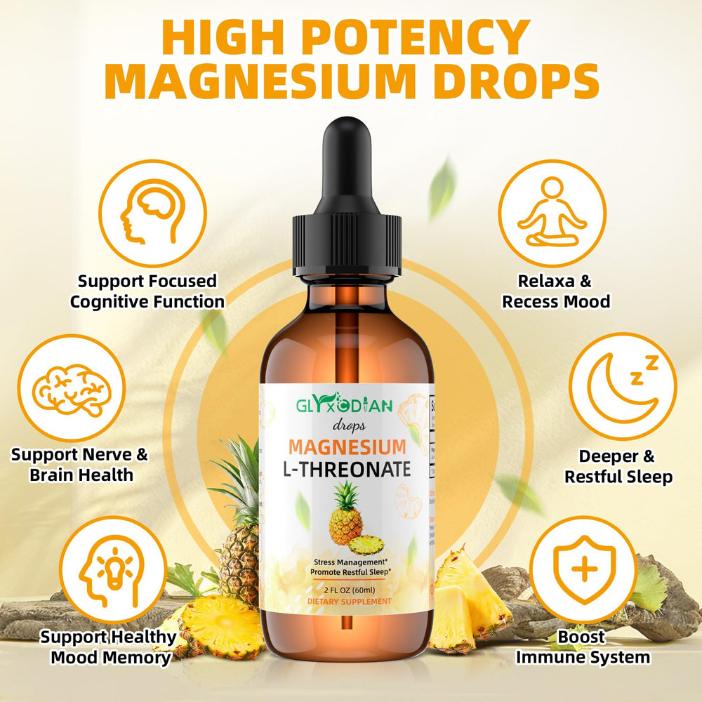 Sleep support and relaxation with high-absorption magnesium drops