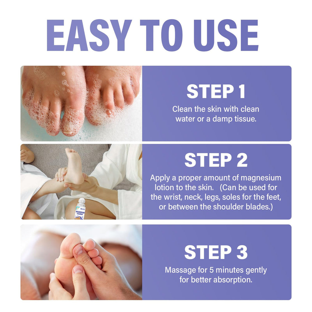 Ingredients including shea butter and vitamin E in kids magnesium lotion