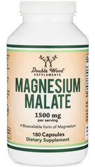 Magnesium Malate capsules bottle – 180 count