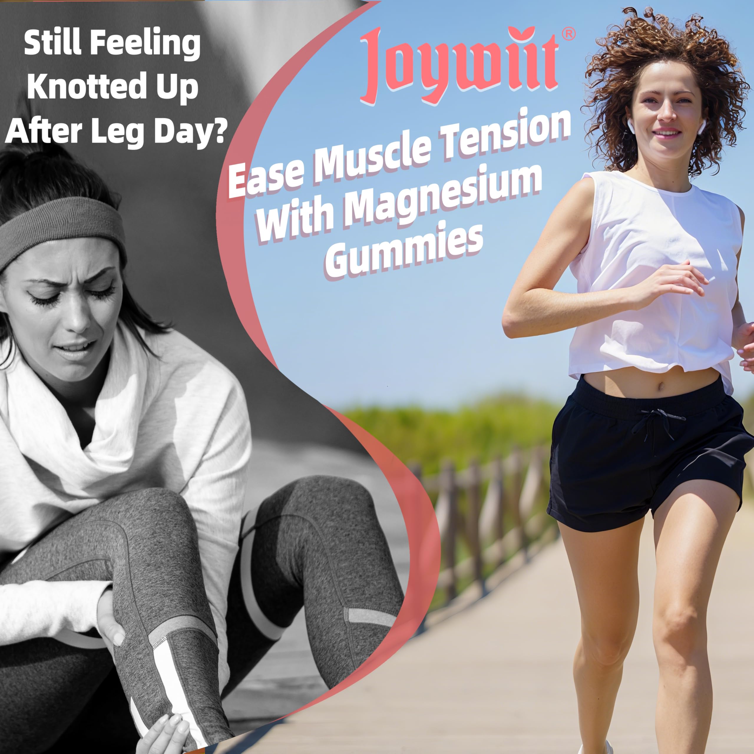 60 chewable Magnesium Malate Gummies per bottle