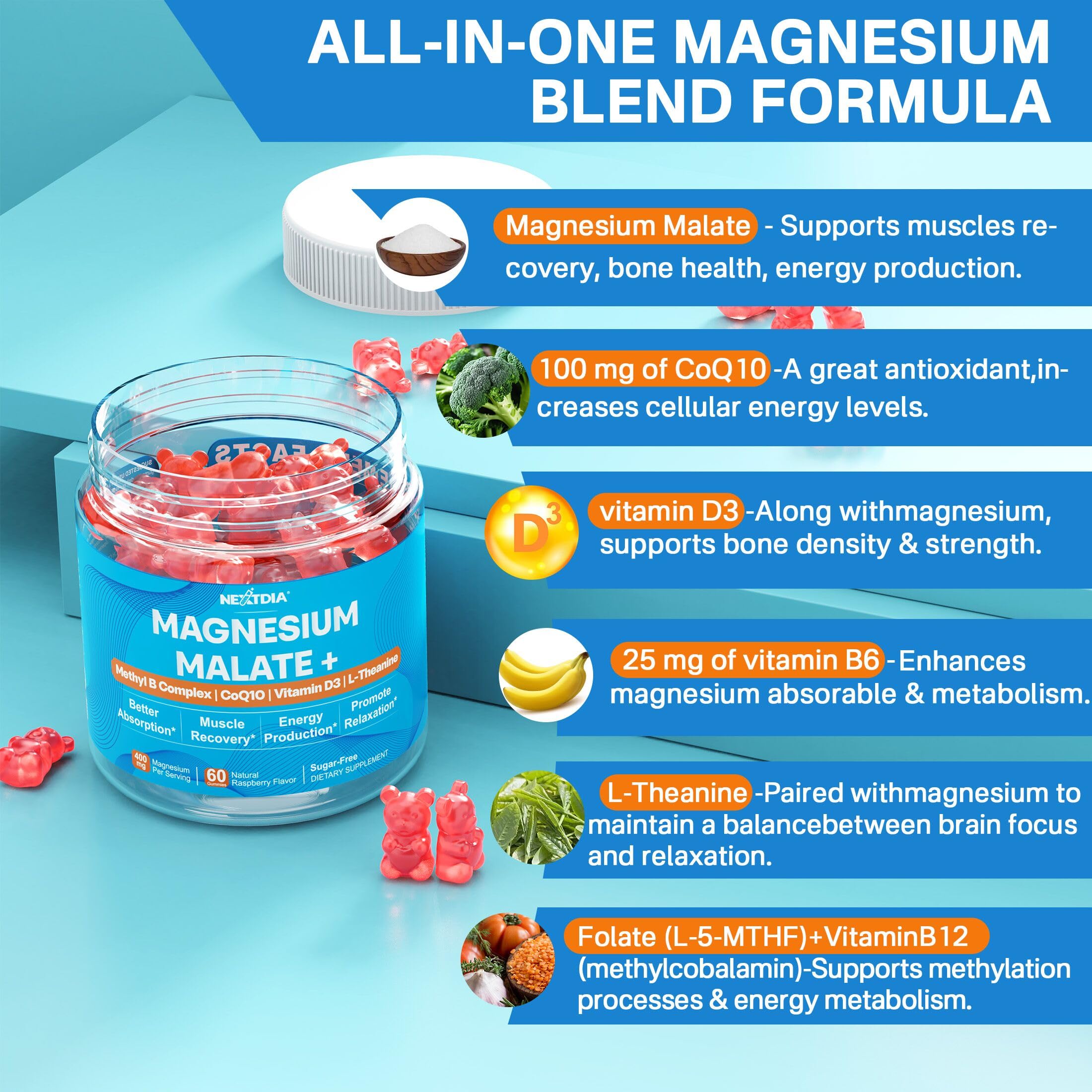 Sugar-free monk fruit sweetener and allergen-free labeling