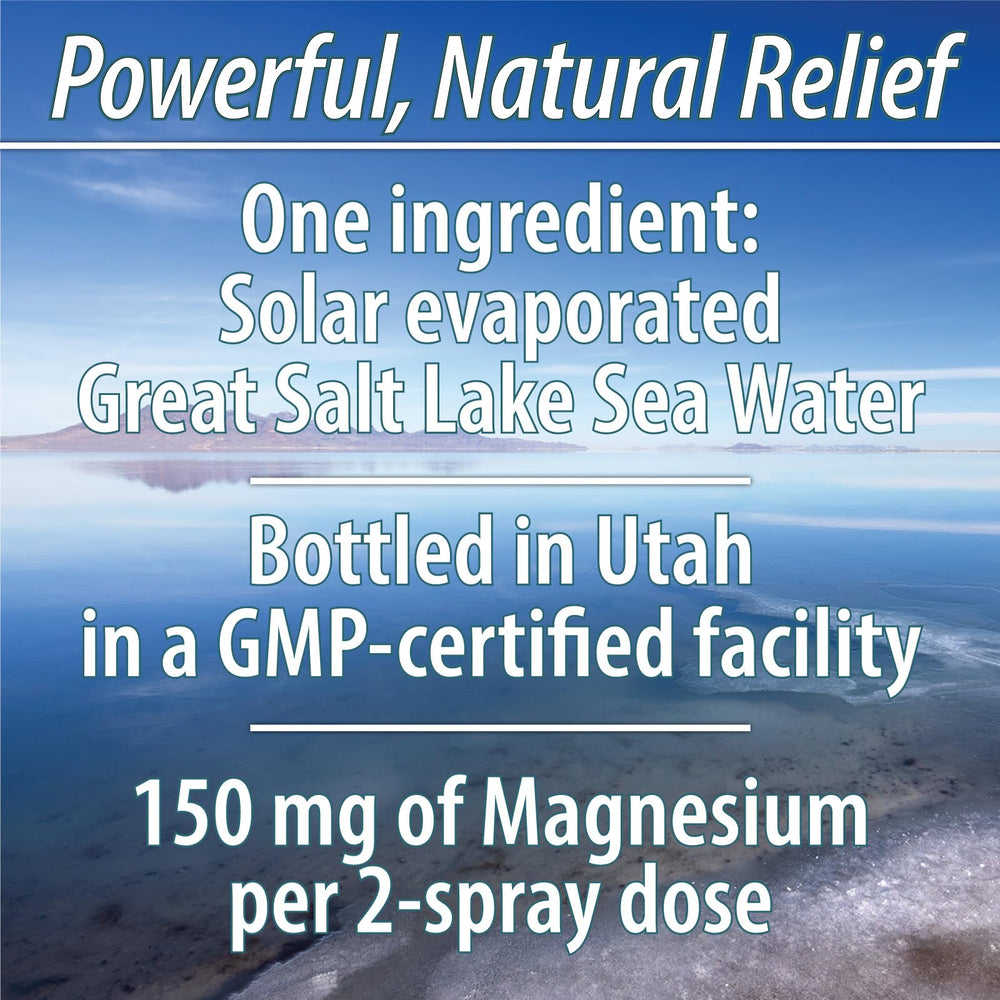Graphic showing improved circulation from magnesium oil spray