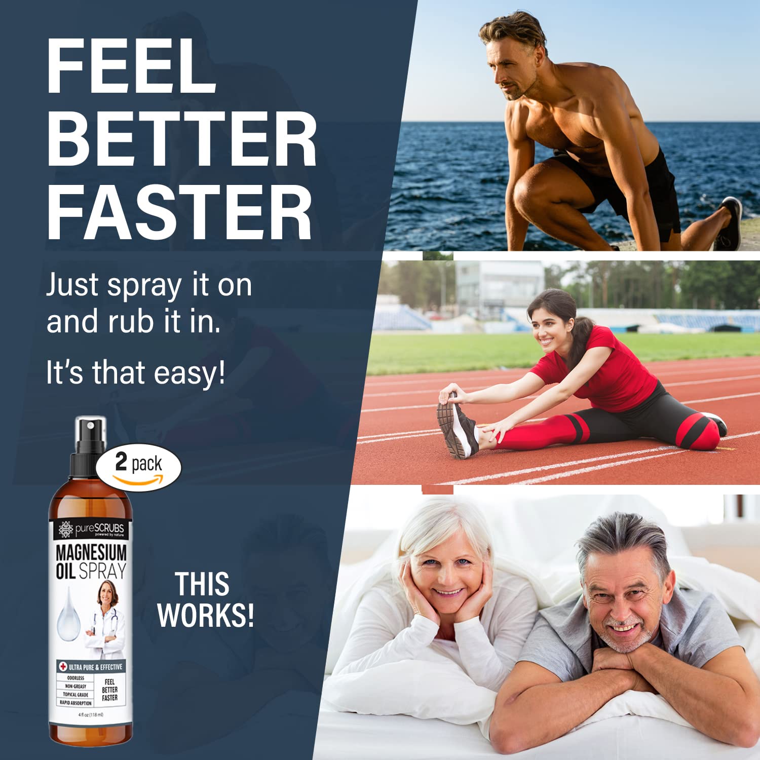 Close-up of spray nozzle and oil