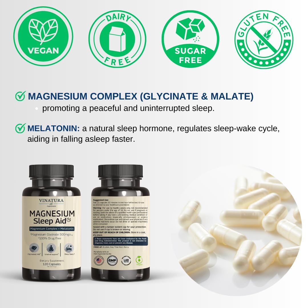 Label highlighting 100.5mg elemental magnesium per serving