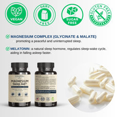 Label highlighting 100.5mg elemental magnesium per serving